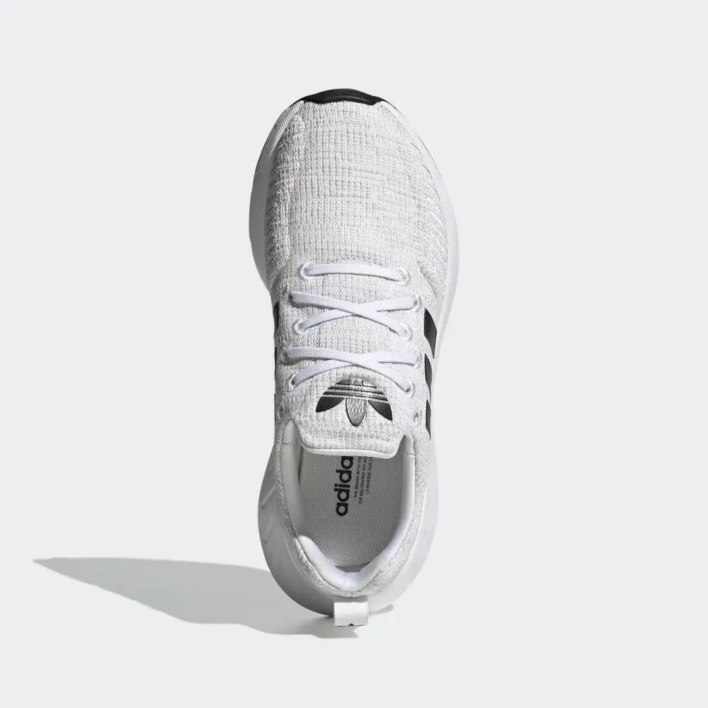 Adidas Swift 22 GW8179 Sneakers Boys US 6 White Black Running Shoes GAL1507